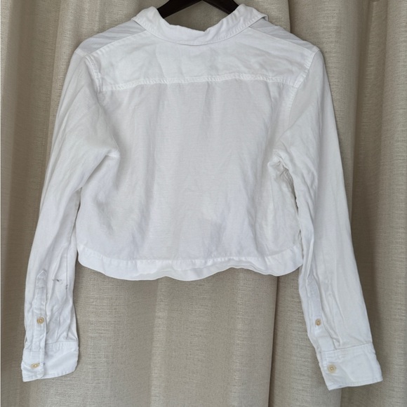 Wilfred White Button-Up Shirt - Picture 3 of 5